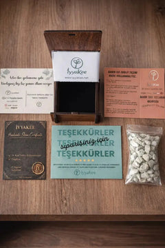 Kadın Bakır Küpe Doğal Pembe Kuvars Taşlı 0tantik Model Saf Bakır Küpe