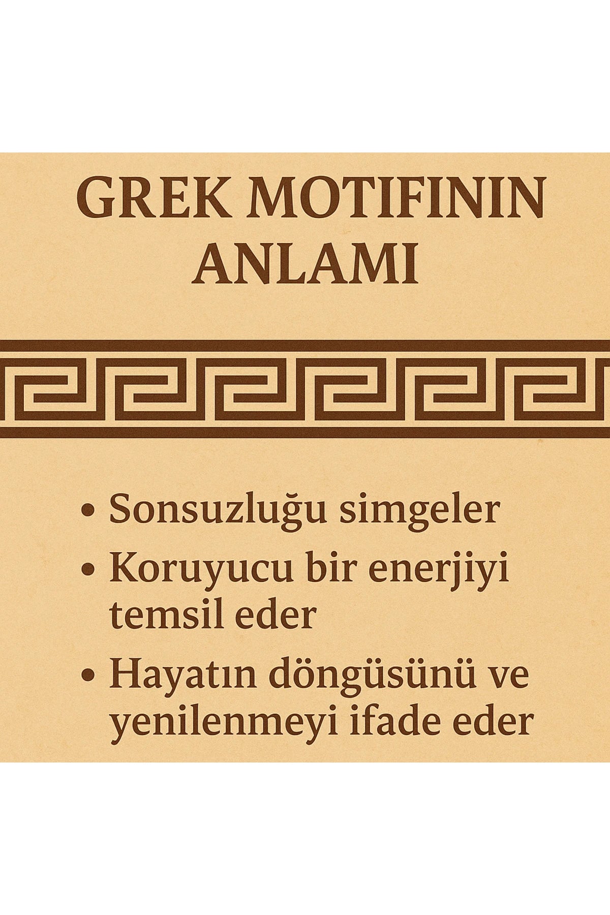 Antik Grek Motifli Bakır Erkek Kadın Bileklik