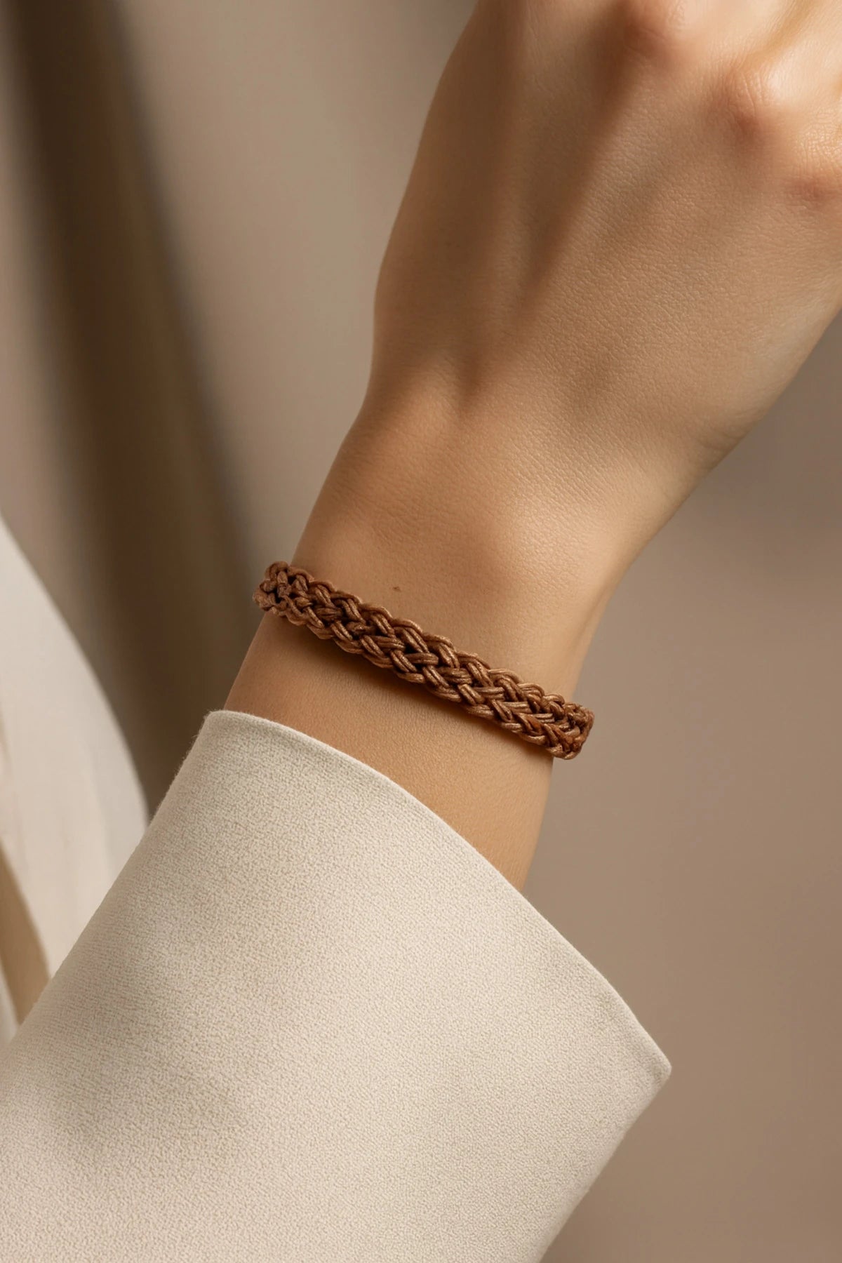 Kadın Bakır Bileklik Örgü Model Otantik Vintage %100 Has Bakır Bileklik