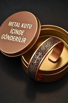 Metal Hediye Kutusu – Yuvarlak Dayanıklı Saklama Kutusu Takı ve Bileklik Kutu